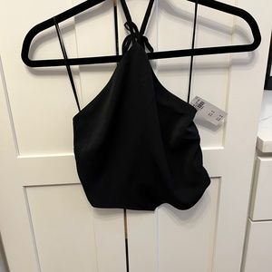 Abercrombie Cropped Halter Top